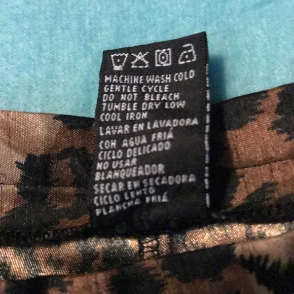 SCARLETT blouse blazer jacket shacket and animal print pants set size 10 - Picture 4 of 8